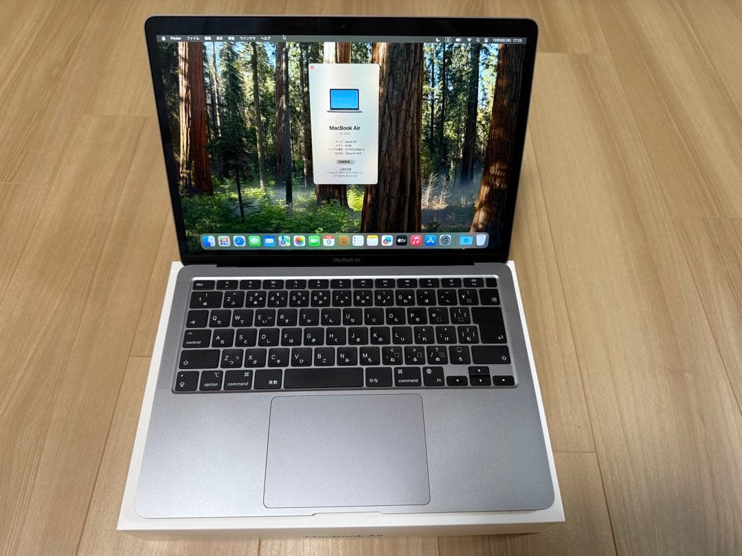 レ*イ様 美品MacBook Air m1 8GB 512GB本体 バッテリー7 Amazon.co.jp: 【整備済み品】 Apple MacBook Air M1 2020(13インチ