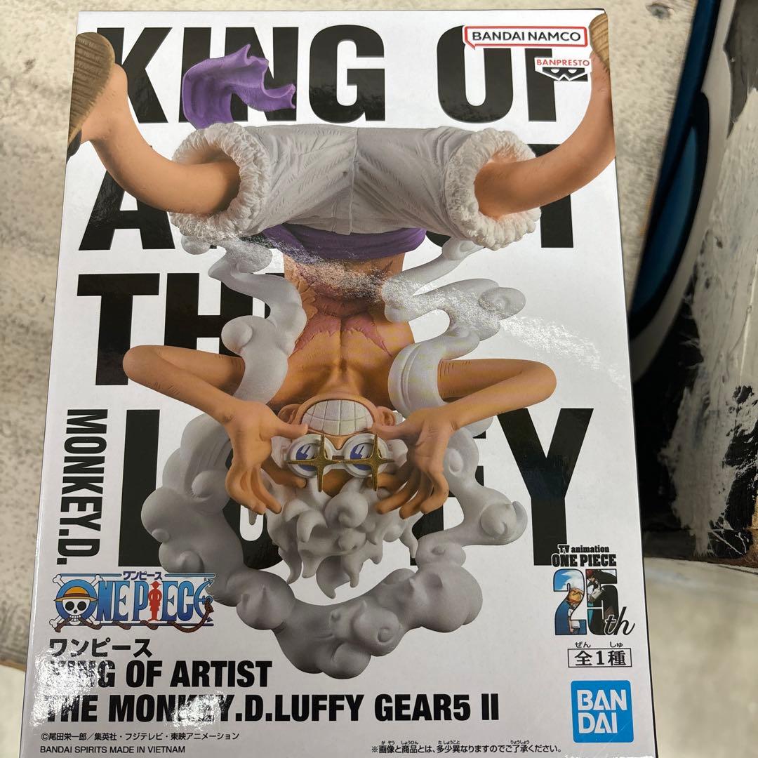ワンピース キングオブアーティスト ルフィ ギア5 ニカ フィギュア Ⅱ