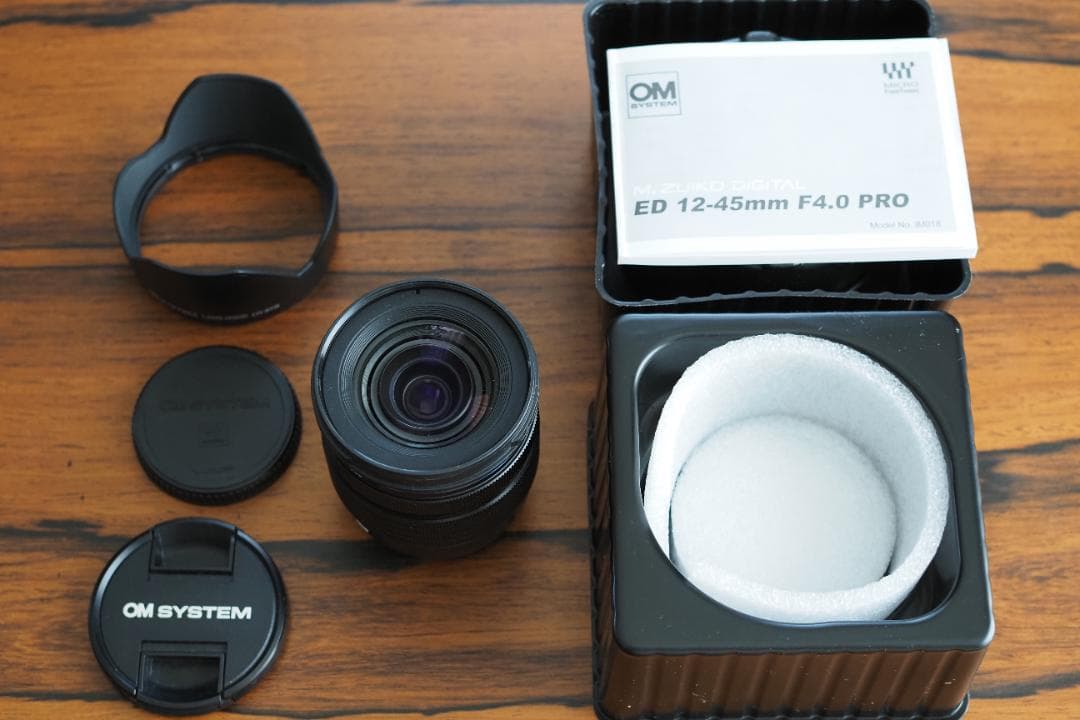 M.ZUIKO DIGITAL ED 12-45mm F4.0 PROほぼ未使用 OM SYSTEM OLYMPUS M.Zuiko Digital ED 12-45mm F4.0 PRO For Micro