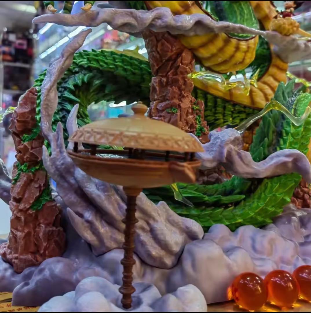 ドラゴンボール 悟空 幼少期 神龍 フィギュア ガレージキット 50cm