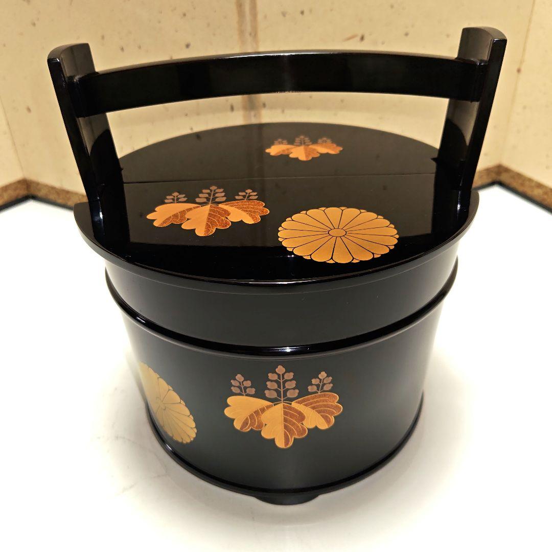 新春セール！ 茶道具 輪島塗高台寺蒔絵手桶水指 - メルカリ