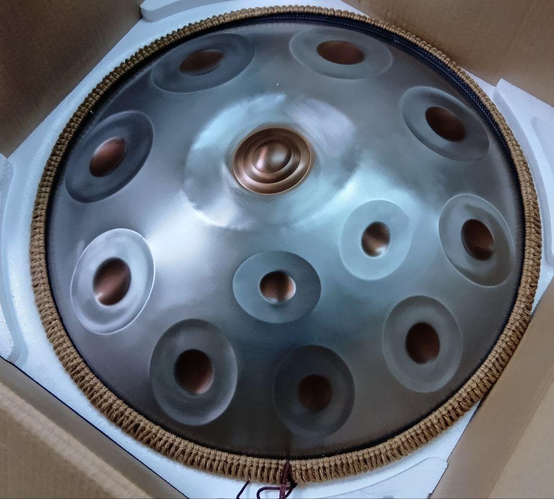 ハンドパン 56センチ 12音 A＝432Hz Dマイナー 音程合ってます - メルカリ