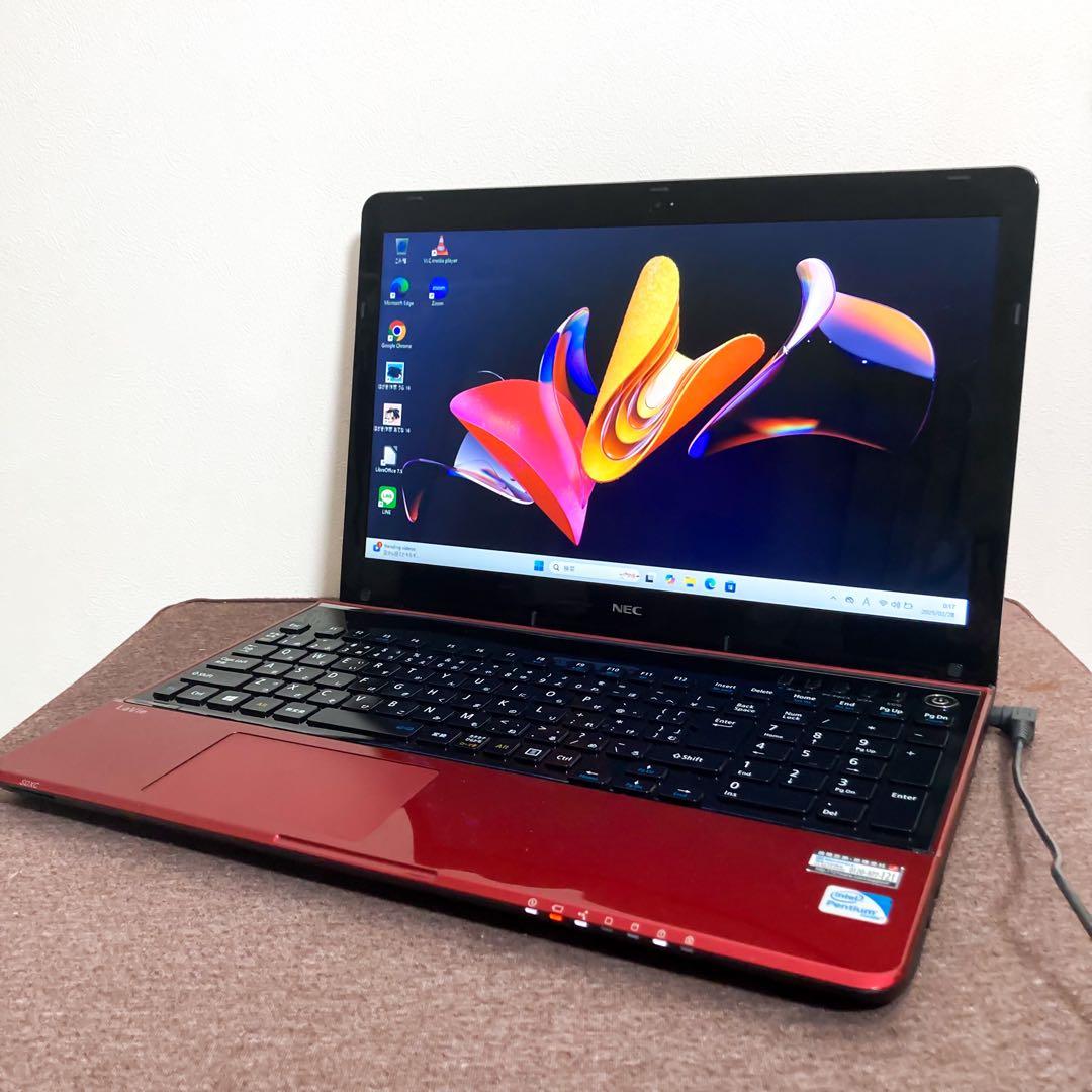 【格安特価出品】Win11 SSD 8GB NEC ノートパソコン すぐ使える✨