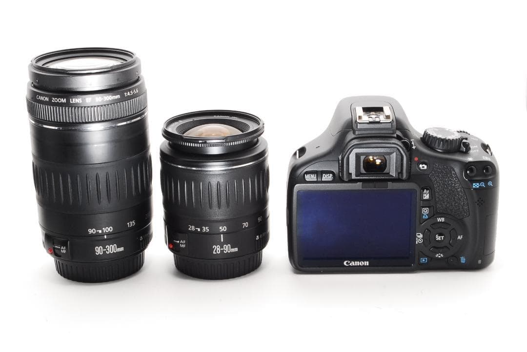 高画質✖️低価格Canon Kiss X4 ダブルレンズセット☘️極上