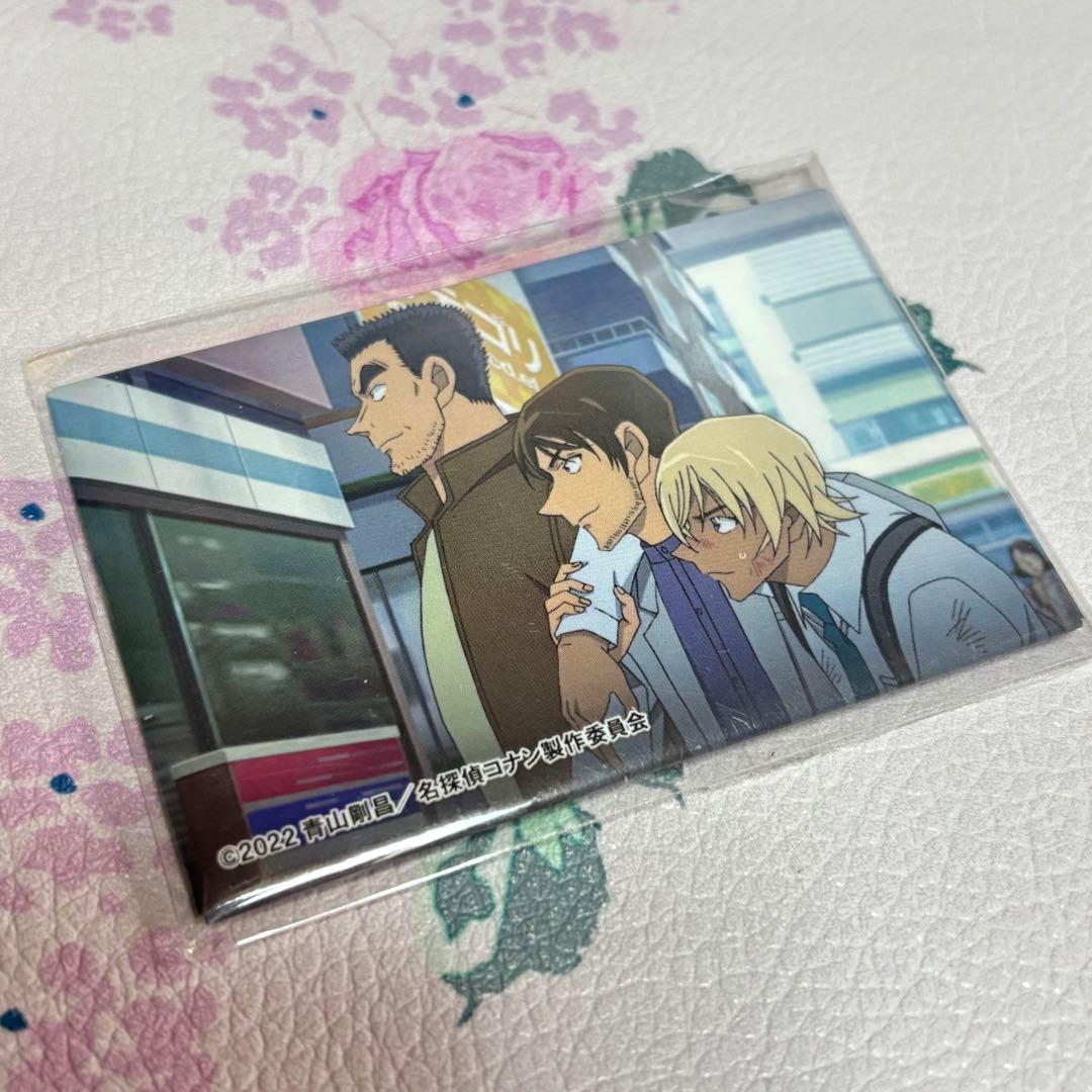 名探偵コナン 諸伏景光 ハロウィンの花嫁 スクエア缶バッジ