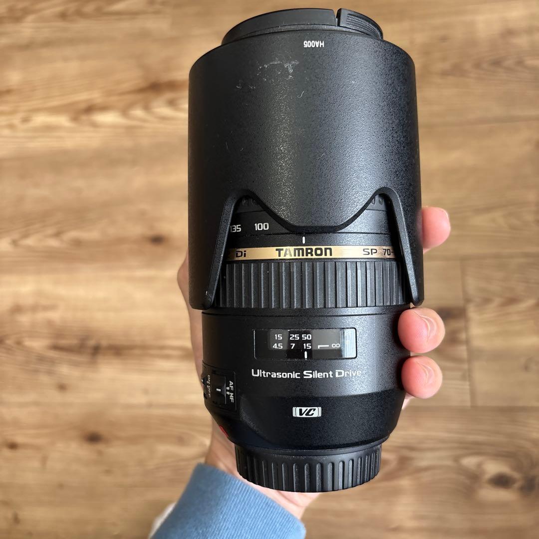 TAMRON SP 70-300mm F/4-5.6 Di レンズ CANON