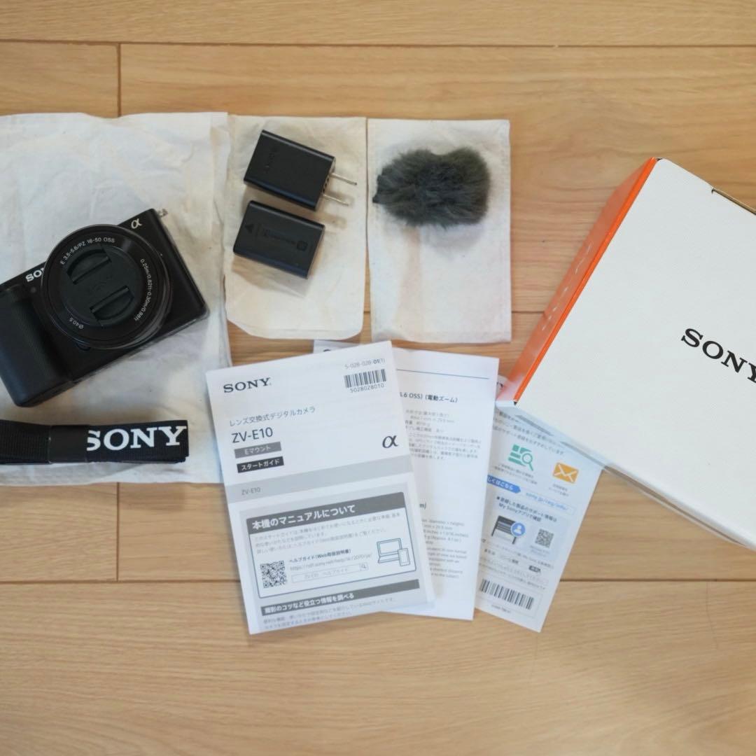 SONYレンズ交換式デジタルカメラ ZV-E10 ミラーレス一眼レフ