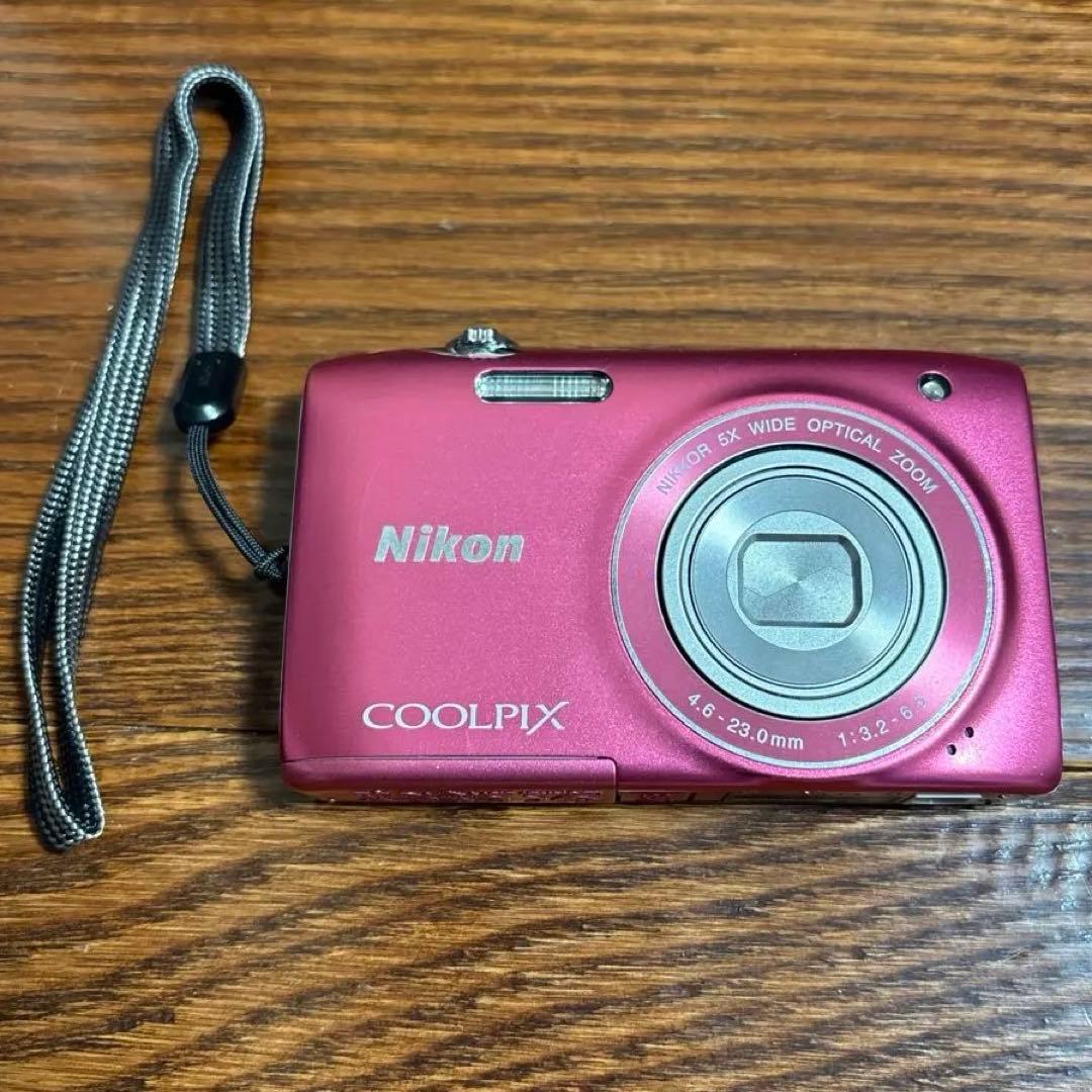 【美品】Nikon COOLPIX S3100 ピンク　クールピクス　動作確認済