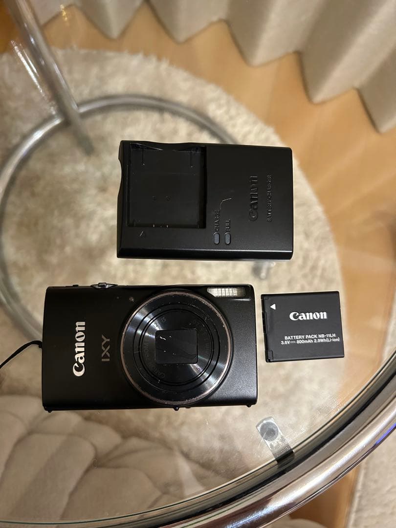 美品 Canon IXY650 デジタルカメラ コンデジ ブラック 黒 本体