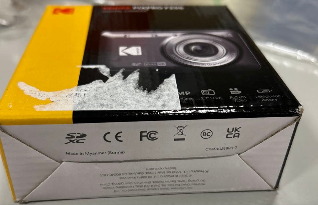 KODAK (コダック) PIXPRO 使いやすい ズーム FZ55-BK