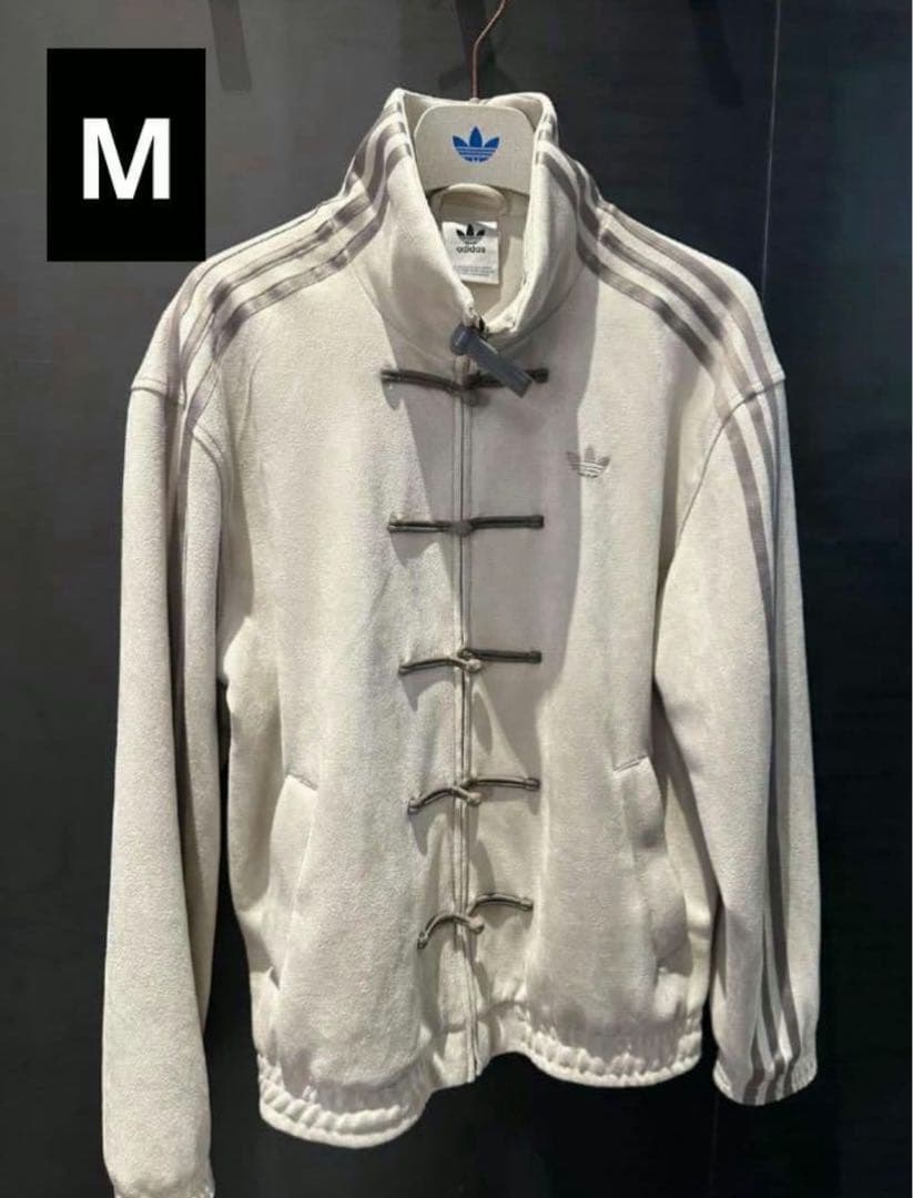adidasアディダス 中国限定 蛇年トラックジャケッtトホワイト　Mサイズ adidasアディダス 中国限定 蛇年トラックジャケッtトホワイト Mサイズ