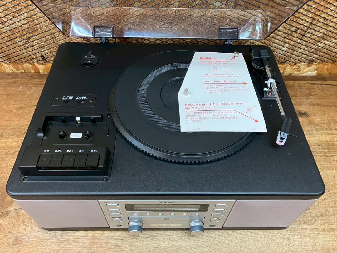 未使用★TEAC★CD★カセット★LP-R550★マルチプレーヤー★リモコン付き