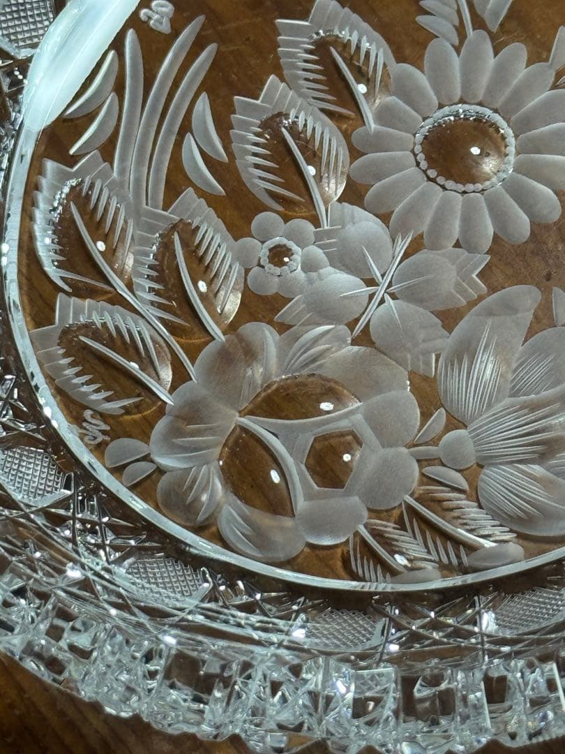 『 マイセン クリスタル ガラス クリアー 』 《ヴィンテージ》《未使用》