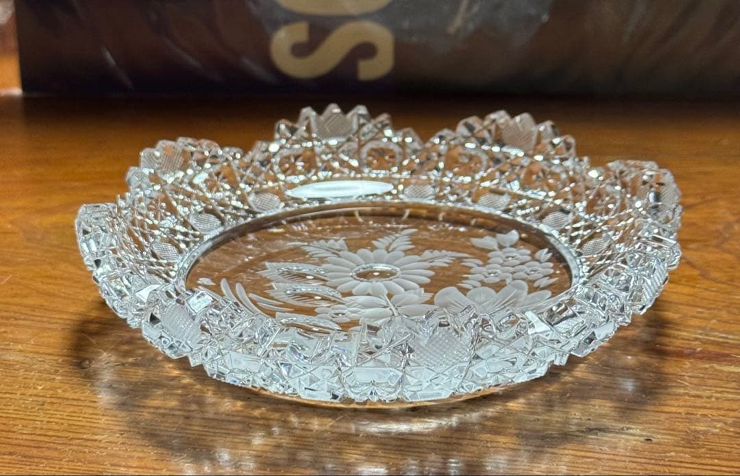 『 マイセン クリスタル ガラス クリアー 』 《ヴィンテージ》《未使用》