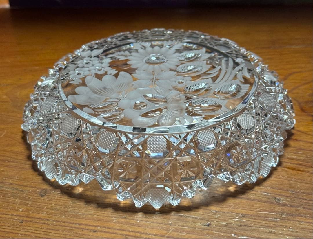 『 マイセン クリスタル ガラス クリアー 』 《ヴィンテージ》《未使用》