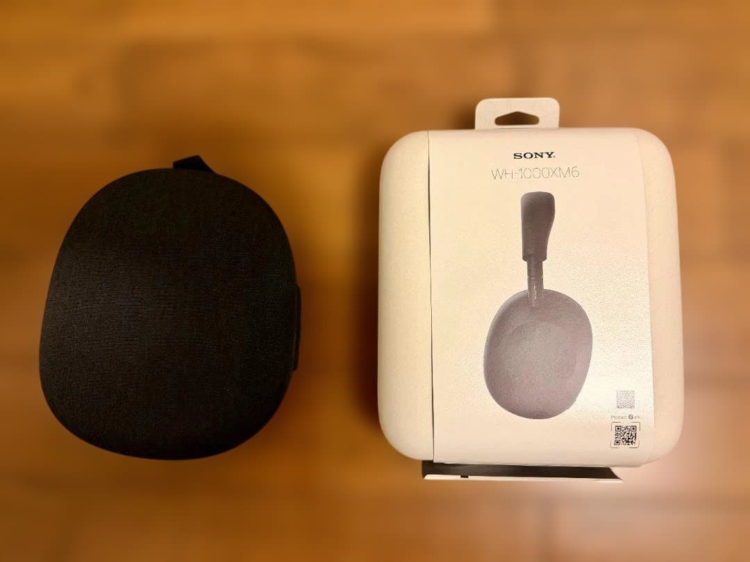 SONY WH-1000XM6 ブラック ケース、箱付き