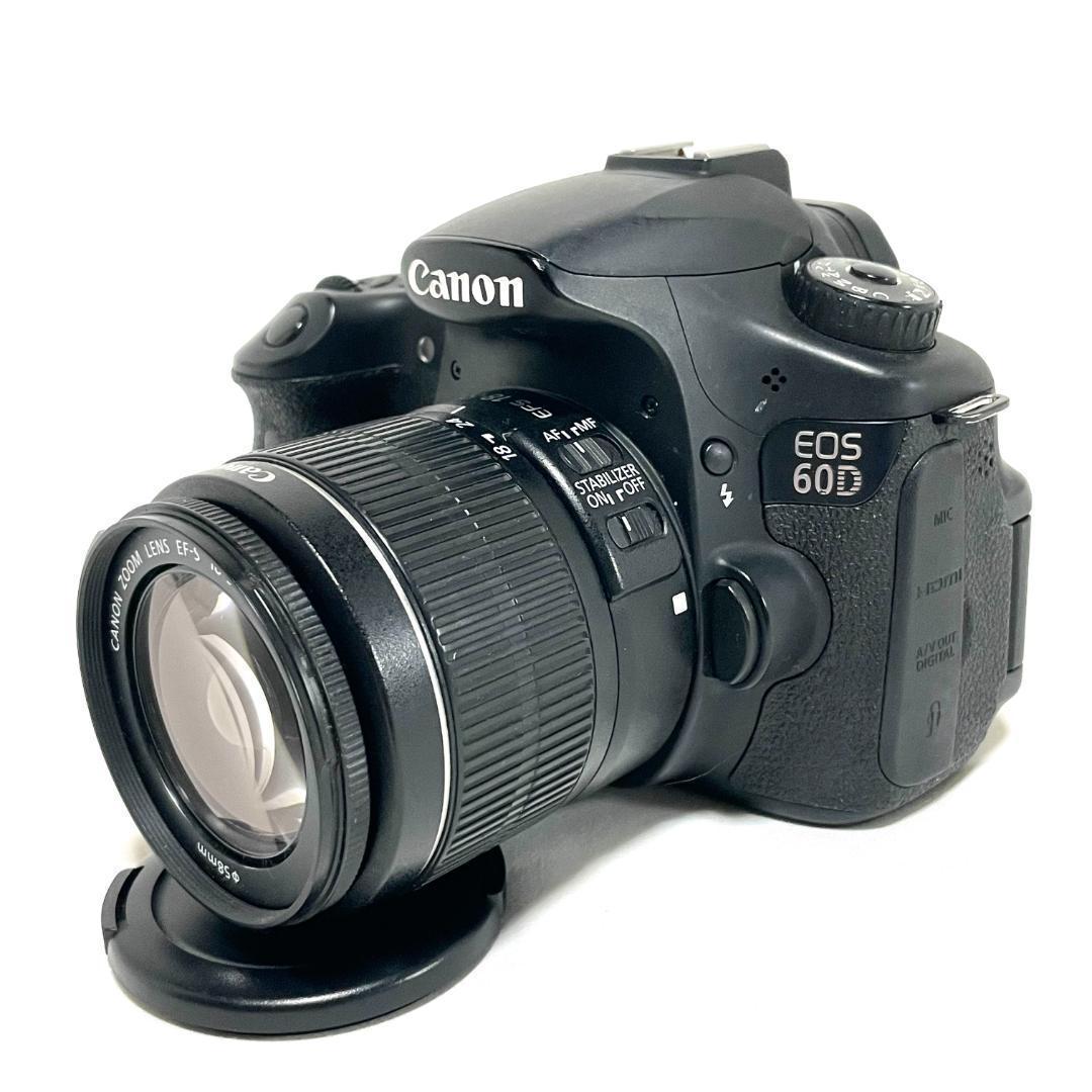 高画質で撮る楽しさ満点⭐️ Canon EOS 60D 標準レンズセット