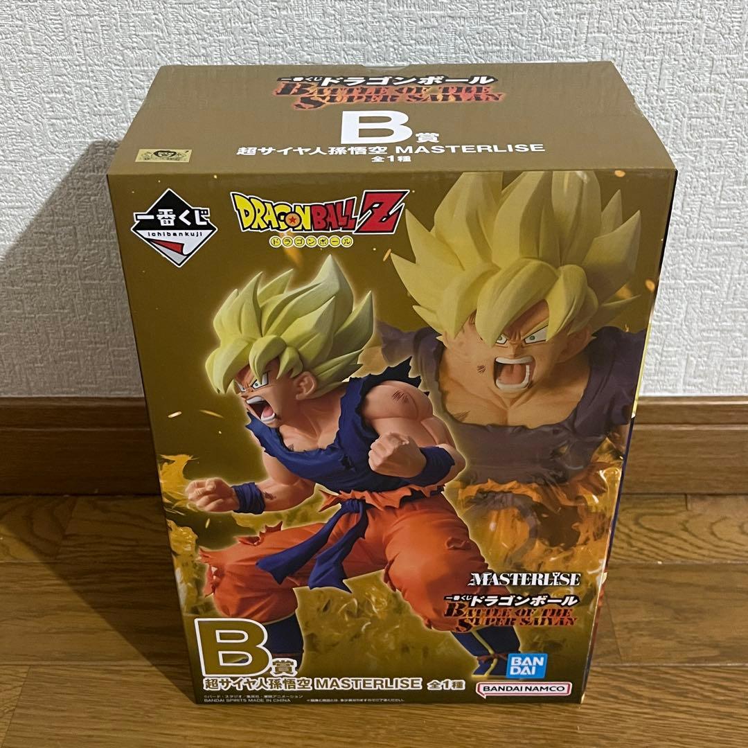 一番くじ ドラゴンボール B賞 超サイヤ人孫悟空 MASTERLISE - メルカリ