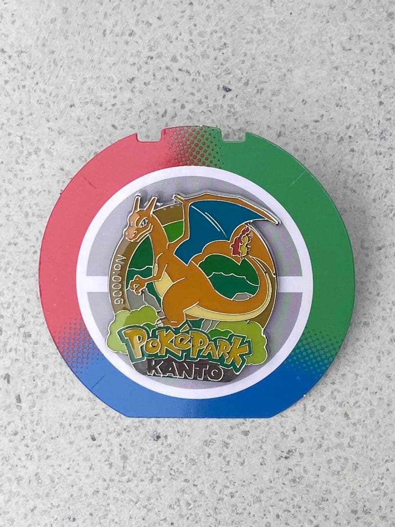 ポケパーク カントー KANTO リザードン ピンバッジ 匿名配送 ポケパークカントー ピンバッジ リザードン - メルカリ