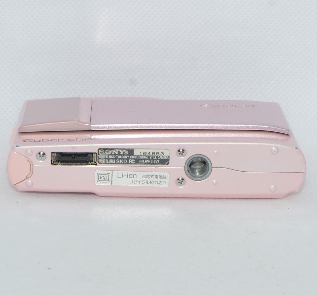 (美品)SONY Cybershot DSC-T10 ピンク (動作確認済)