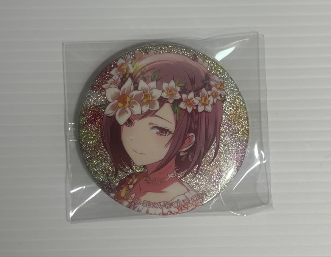 プロセカ 東雲絵名 4A グリッター缶バッジ - メルカリ