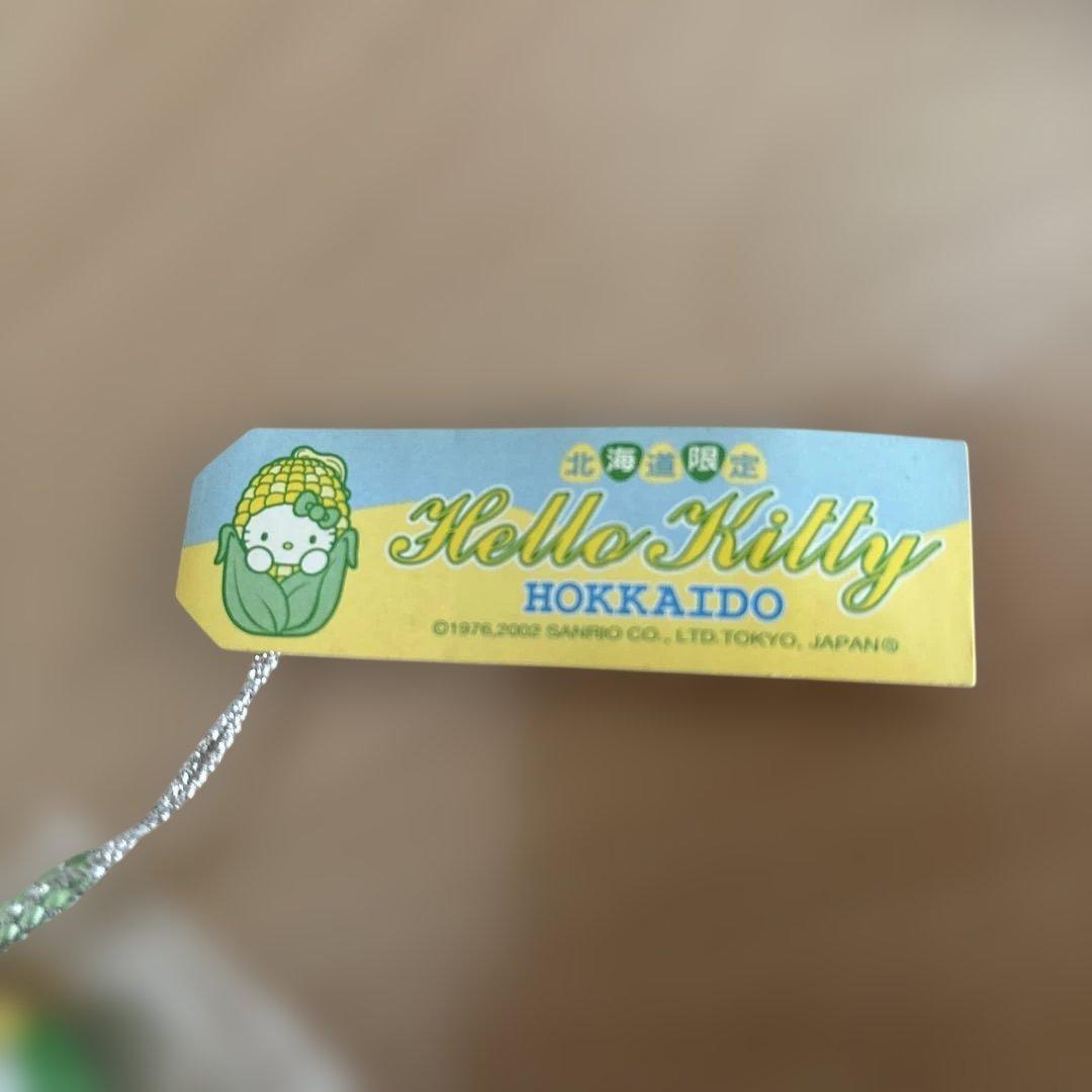 極美品/タグ付】ご当地キティ 北海道限定 とうもろこし 激レア 2002年