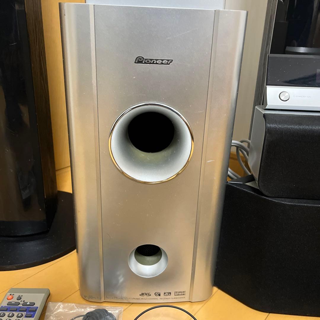 【引取限定】パイオニア5.1ch サラウンドシステム HTP-S707動作未確認