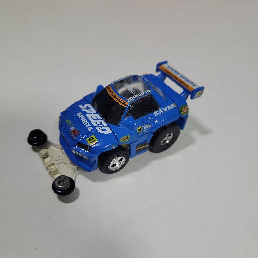 カスタマブルチョロQ スカイライン GT-R BNR34青色 - メルカリ