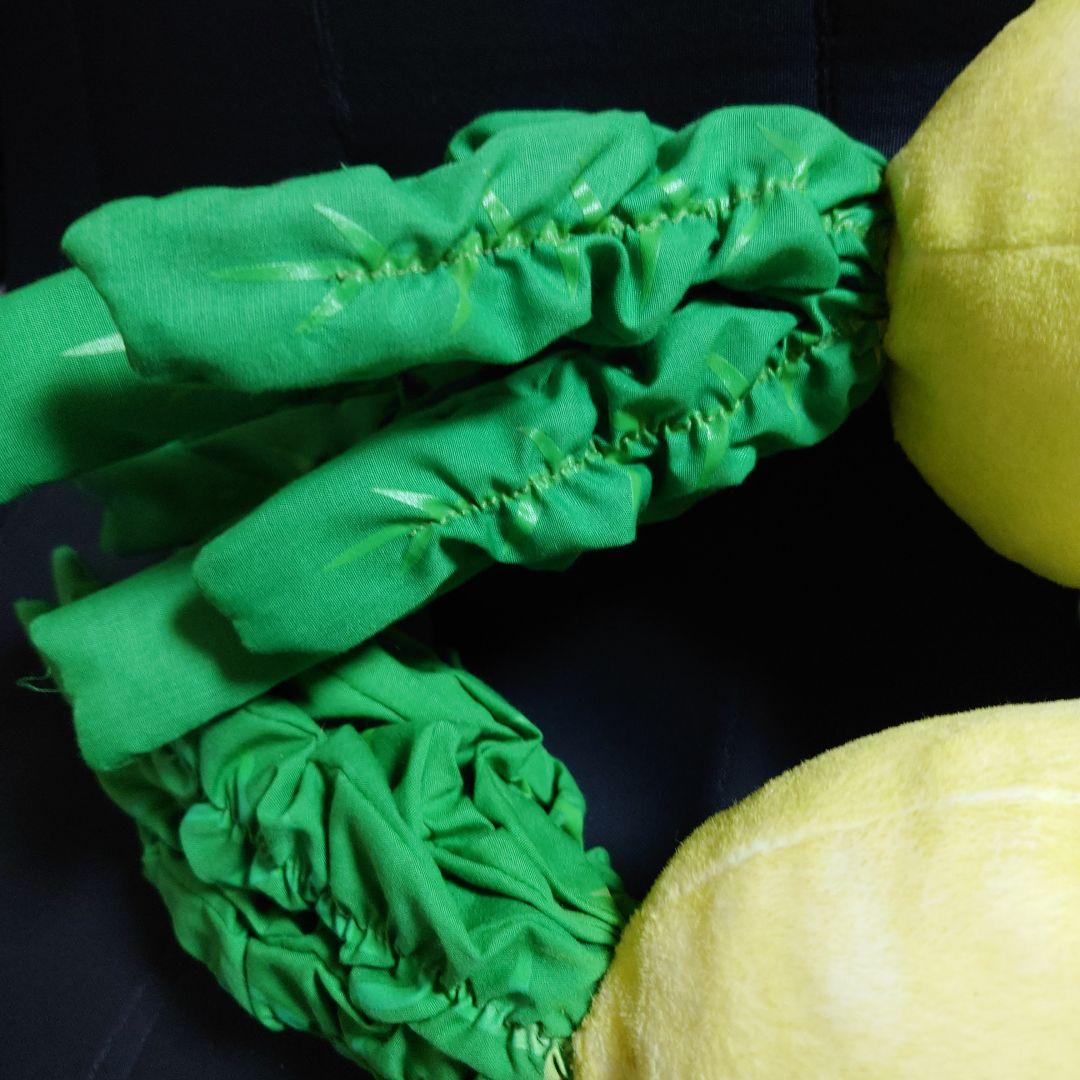 平成レトロ あおくび大根 特大 ぬいぐるみ 腹巻き ちび大根 マフラー