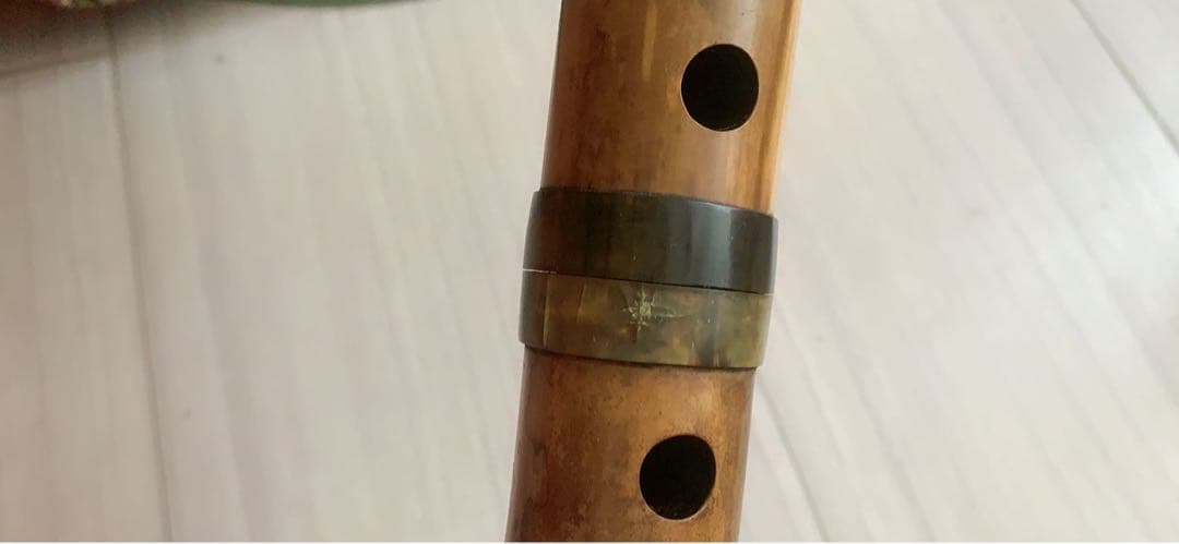 直水銘尺八 都山流 一尺六寸 鼈甲繋ぎ - メルカリ