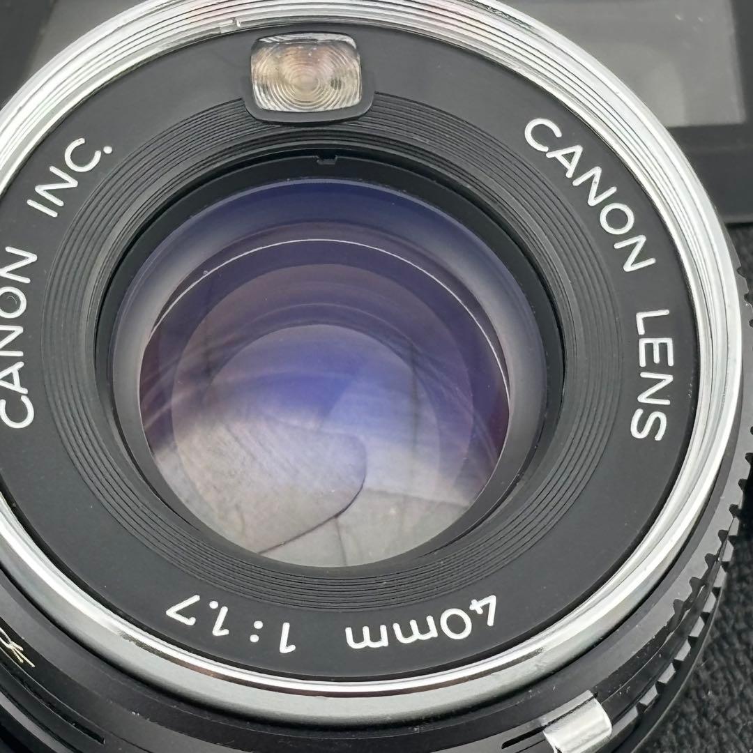【完動品】 Canon Canonet QL17 G-Ⅲ 黒　動作確認済み