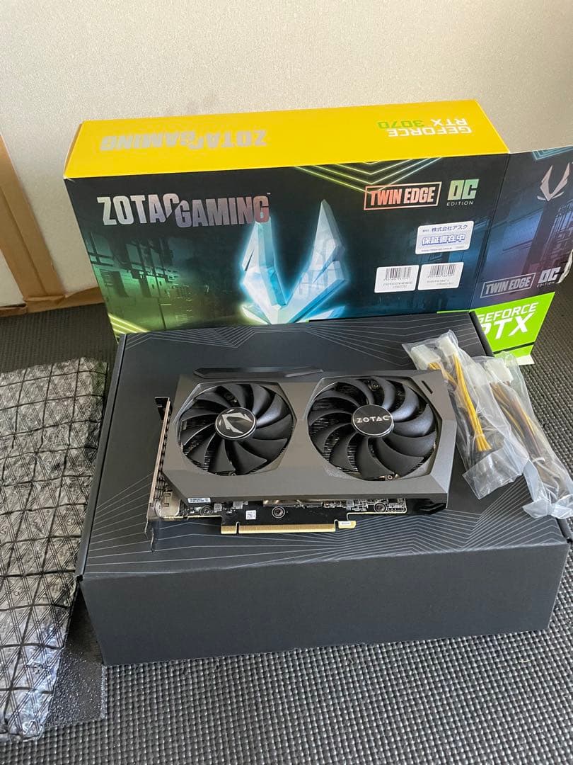 グラフィックボード・グラボ・ビデオカード ZOTAC GAMING GeForce RTX 3070 Twin Edge