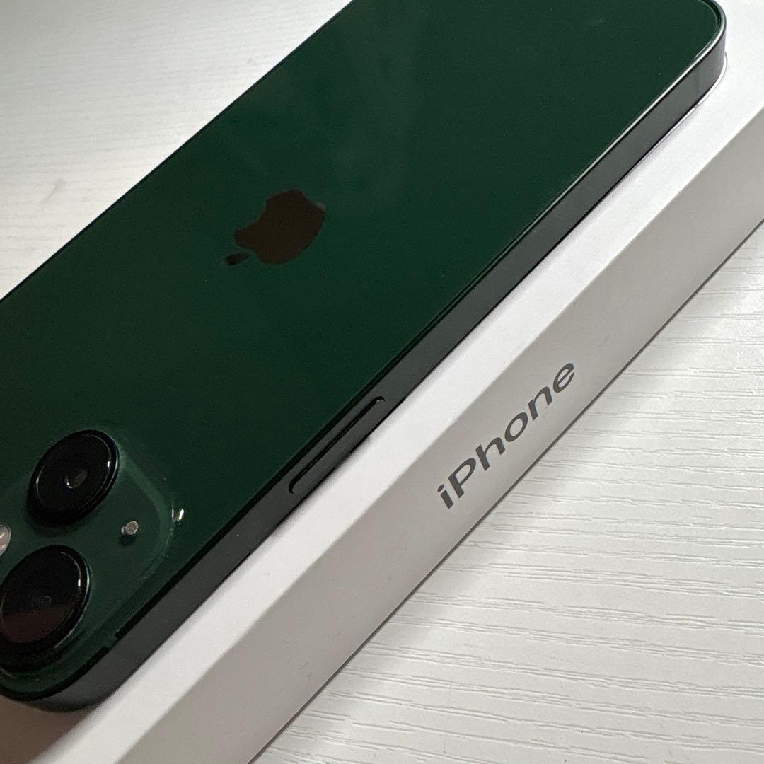 iPhone 13 256GB グリーン SIMフリー 極美品