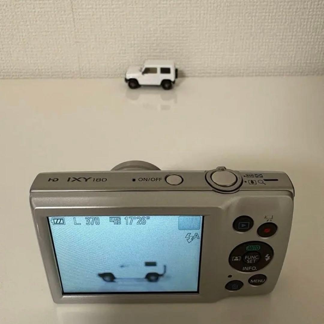 【美品・動作確認済】Canon IXY 180 シルバー