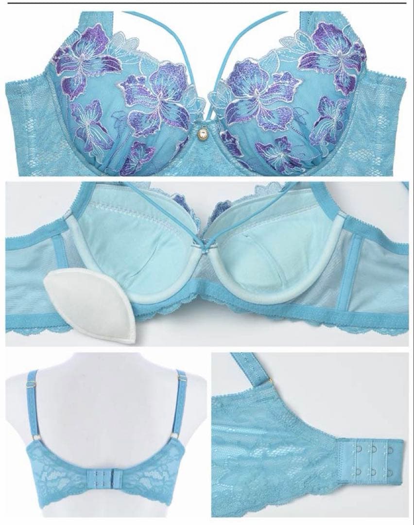 大人気❤️マリンフラワー❤️全2色❤️上下セット❤️セクシーデザイン❤️