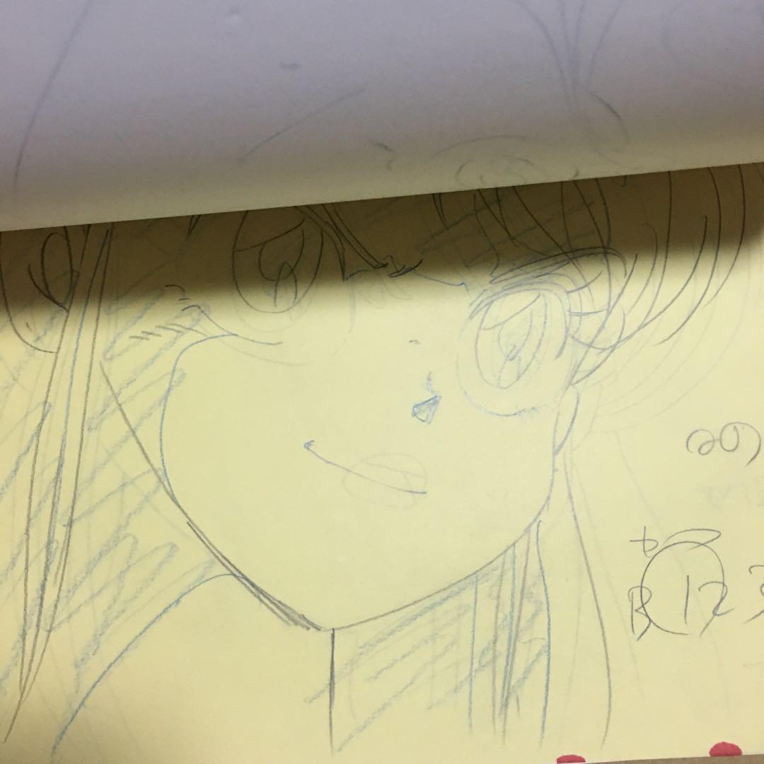 ゲンジ通信あげだま 原画1カット 九鬼麗 怨夜巫女