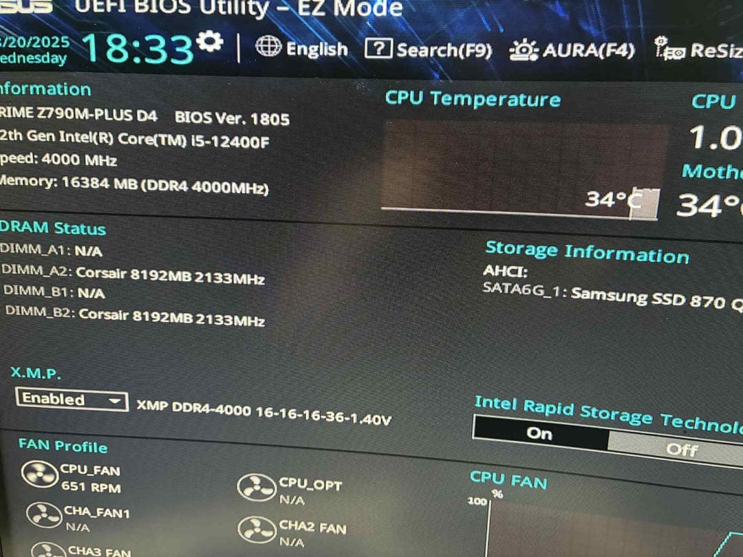 ASUS PRIME Z790M-PLUS D4 マザーボード
