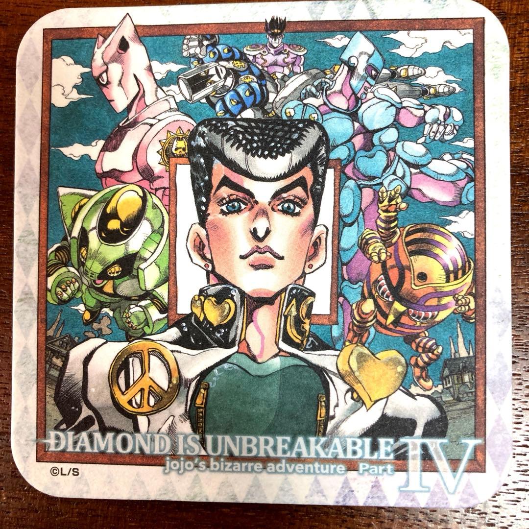 ジョジョの奇妙な冒険 荒木飛呂彦原画展 アートコースター 東方仗助