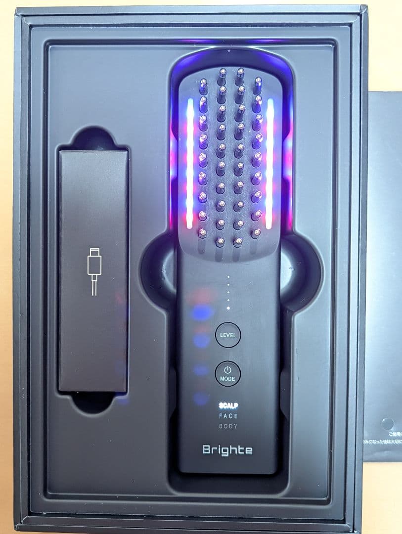 最新型 Brighte ELEKI BRUSH+ 美顔器 エレキブラシ プラス