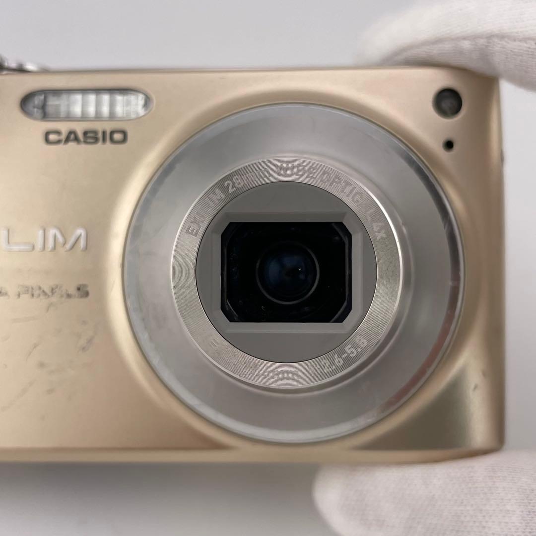 実写美⭕️【動作確認済】CASIO EXILIM EX-Z400 ゴールド - メルカリ