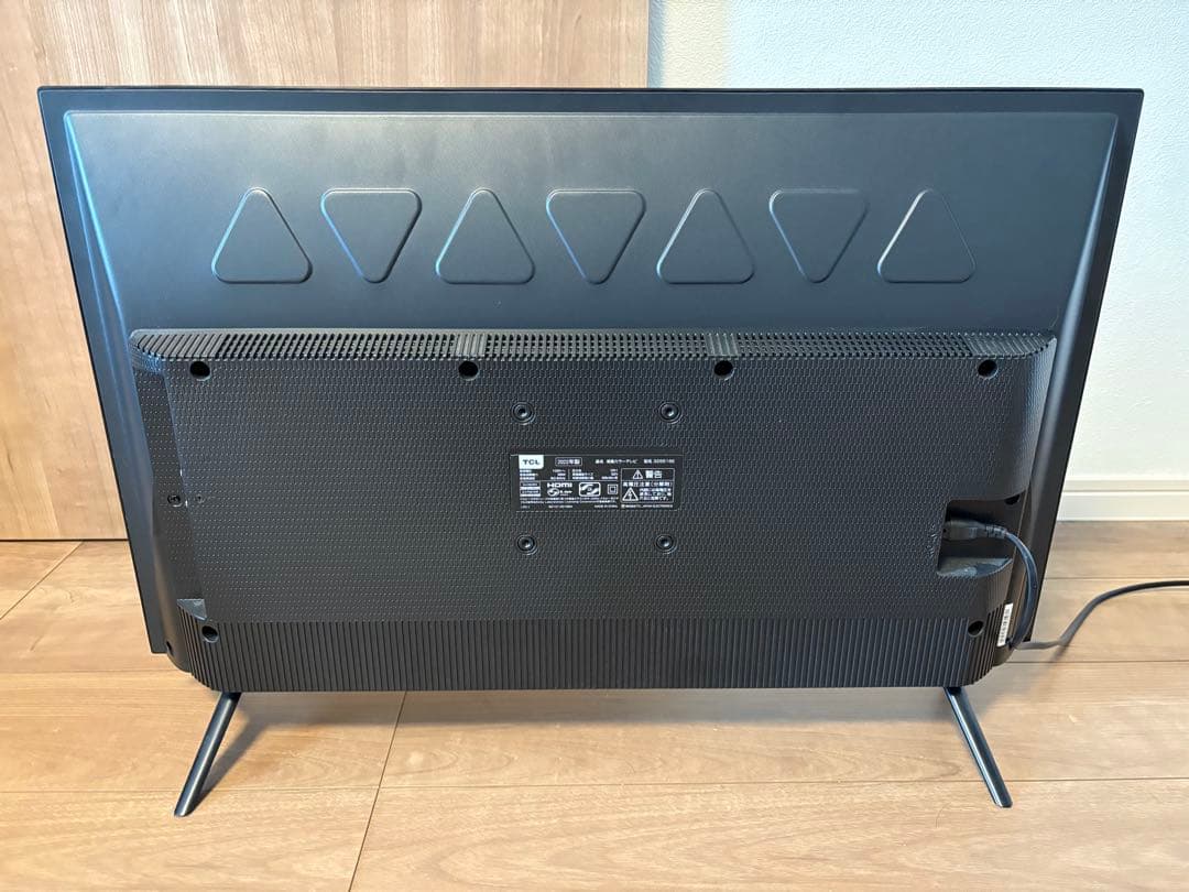 32インチテレビ（TCL・2022年度製)