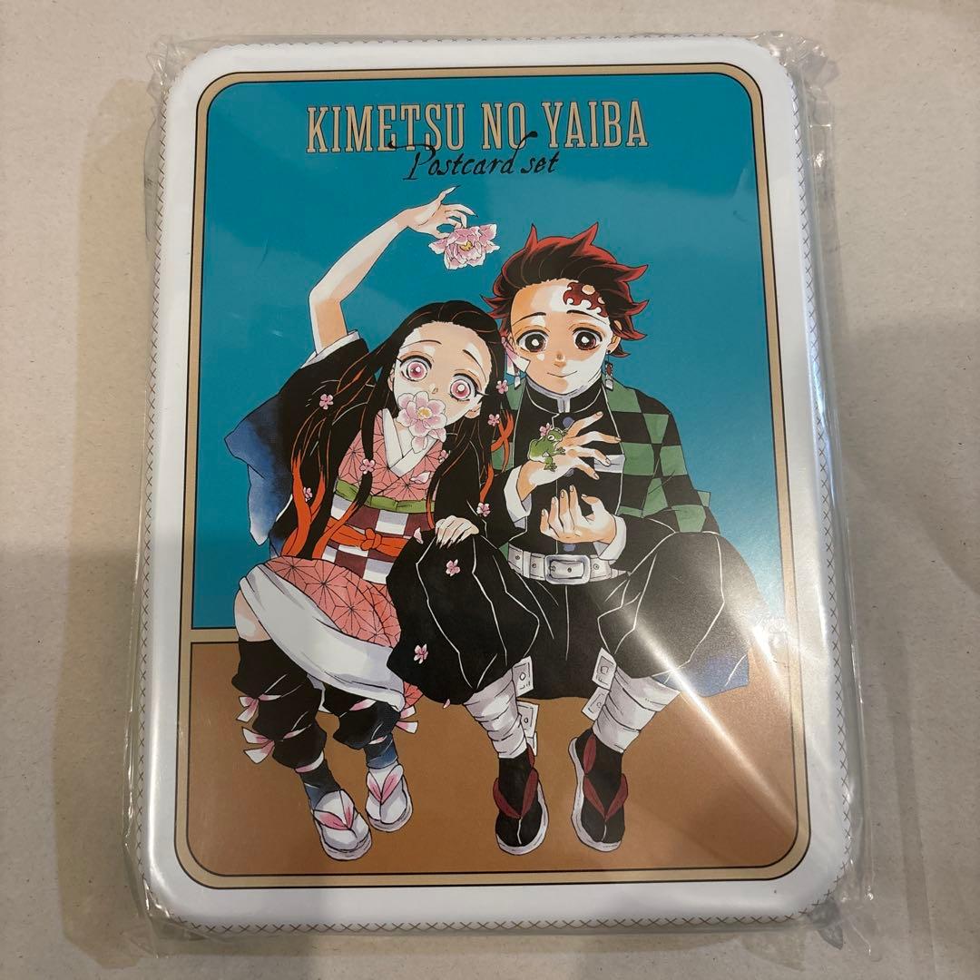鬼滅の刃 吾峠呼世晴原画展 缶入りポストカードセット(23枚入り