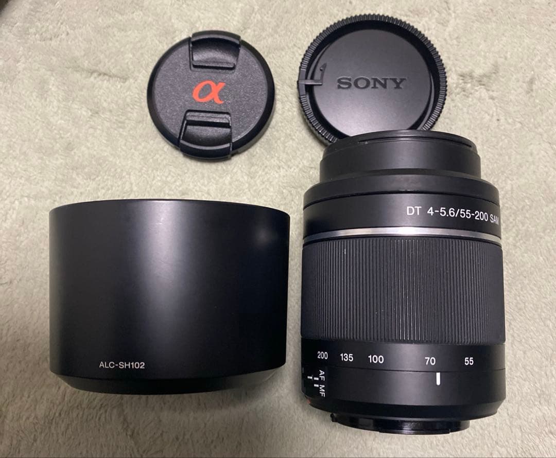 シャッター回数1197回 SONY α58 SLT-A58 Wズームセット