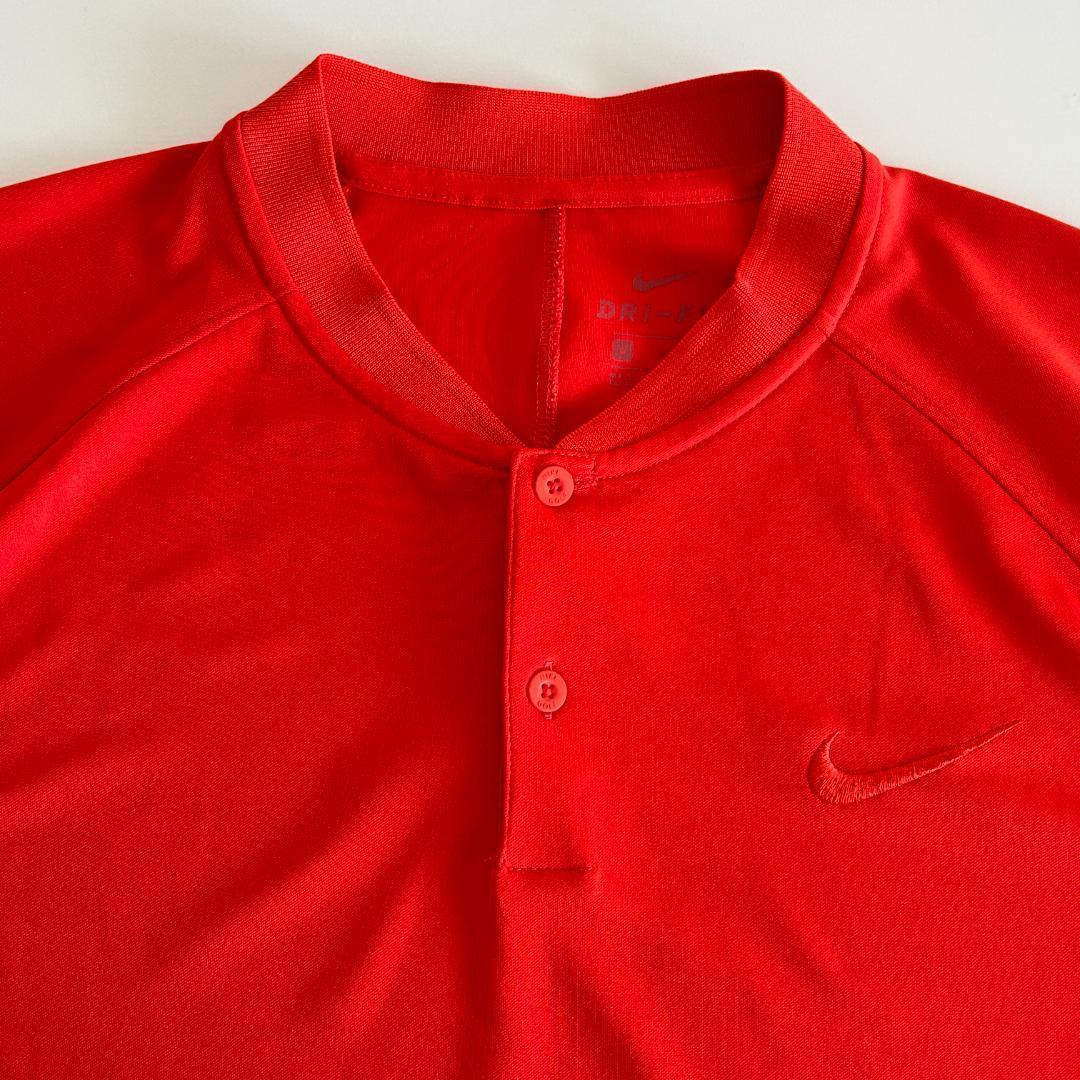Nike DRI-FIT 】レッド ポロシャツ Lサイズ - メルカリ