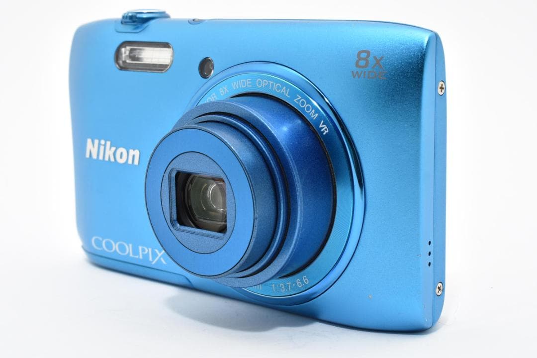 【美品】Nikon COOLPIX S3600 ブルー　動作確認済