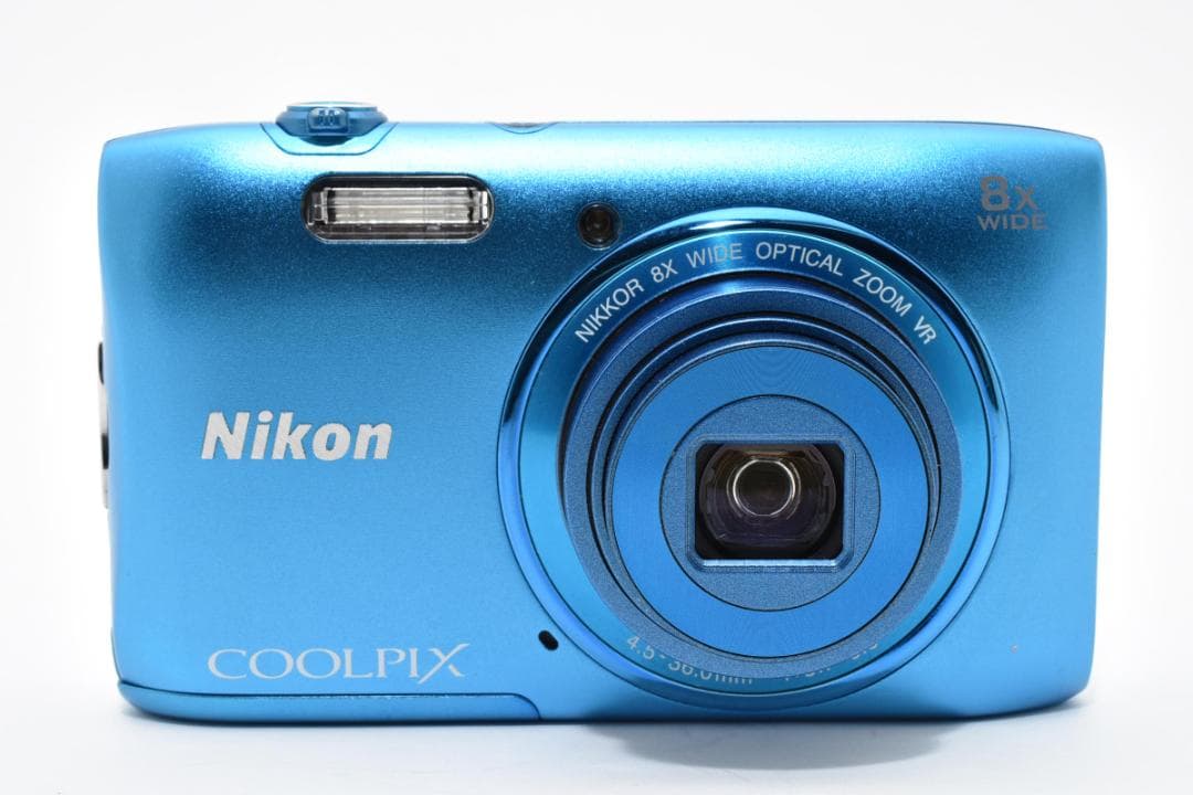 【美品】Nikon COOLPIX S3600 ブルー　動作確認済