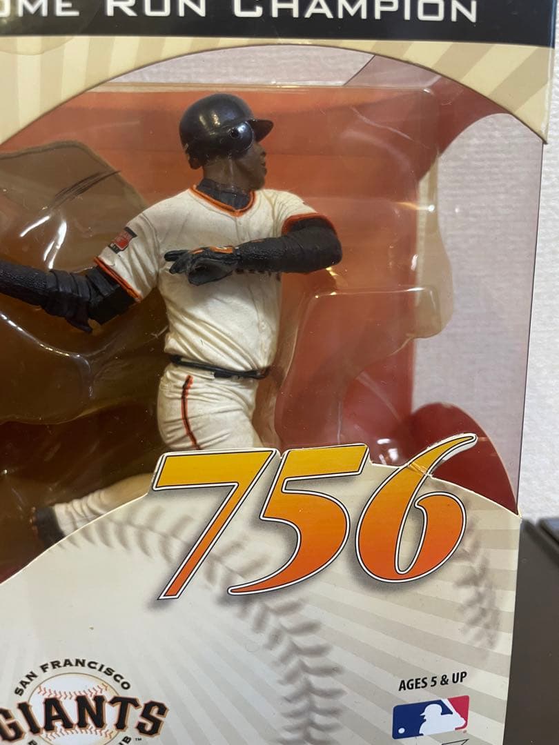 レア！バリーボンズ 756号本塁打達成記念 マクファーレン フィギュア