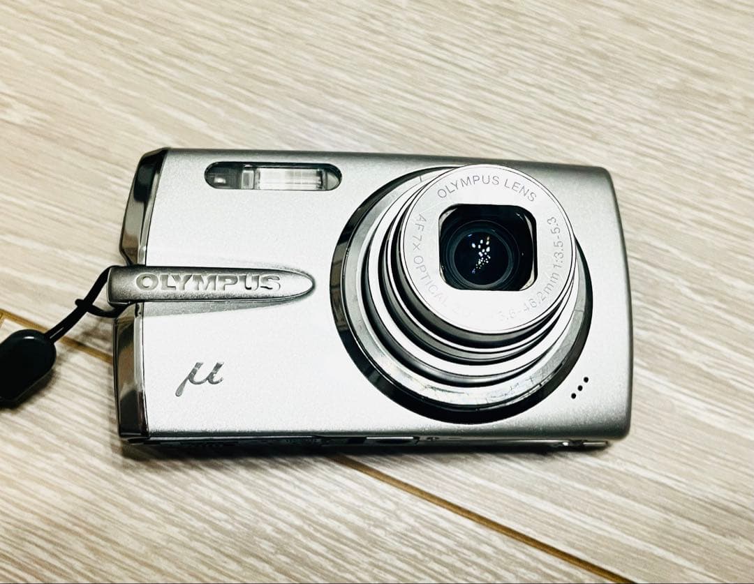 【動作確認済】OLYMPUS ミュー1020 コンデジ シルバー