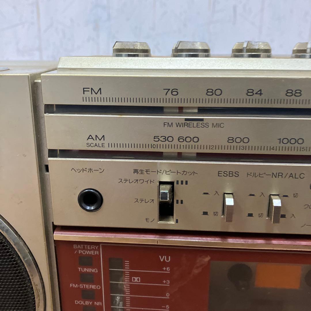 D-1 ジャンク品 昭和レトロ 東芝 ボムビート RT-S78 ラジカセ