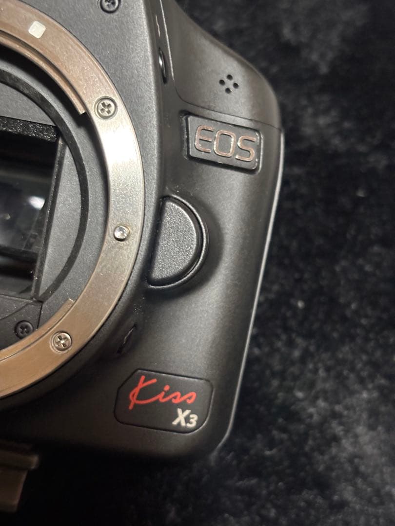 CANON EOS Kiss x3 75-300mm 18-55mmバッテリー付